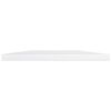 vidaXL Prateleiras para estante 4 pcs 40x30x1,5cm contraplacado branco