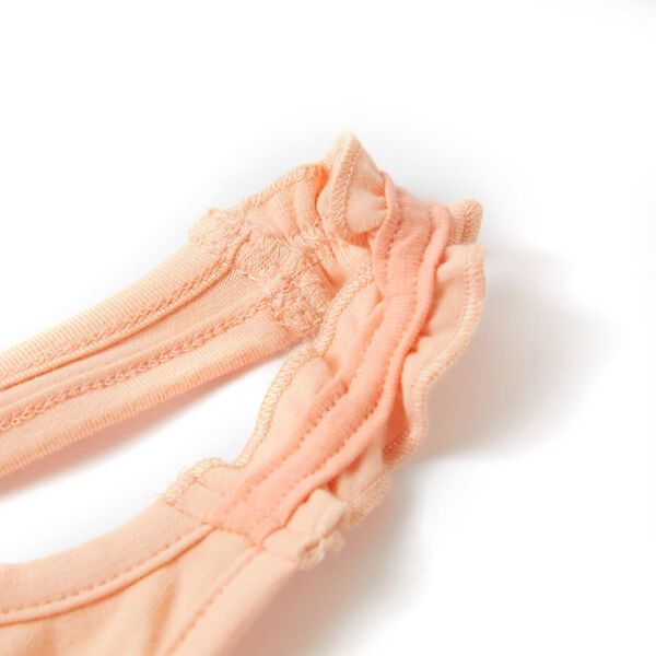 T-shirt de al&ccedil;as para crian&ccedil;a laranja-claro 140