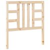vidaXL Cabeceira de cama 96x4x100 cm pinho maci&ccedil;o