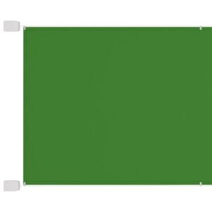 vidaXL Toldo vertical 140x420 cm tecido oxford verde-claro