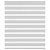 vidaXL Cortina de zebra 130x150 cm largura do tecido 125,9cm poli&eacute;ster