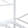 vidaXL Cama de dia com gavet&atilde;o sem colch&atilde;o 90x200 cm a&ccedil;o branco