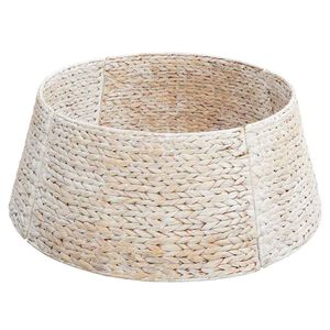 vidaXL Collar para &Aacute;rvore de Natal Redondo Branco Di&acirc;m. 60 x 22 cm