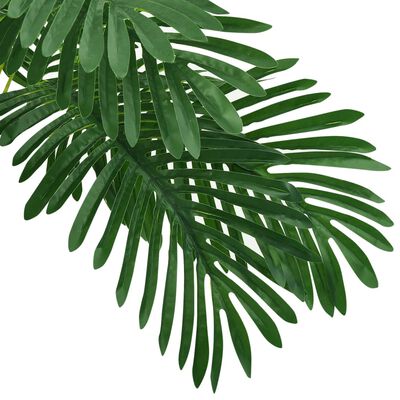 vidaXL Palmeira cica artificial com vaso 160 cm verde