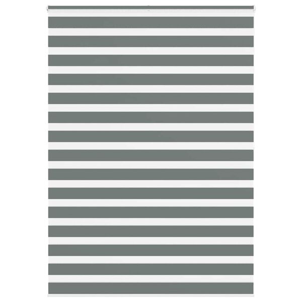 vidaXL Cortina de zebra 165x200 cm largura do tecido 160,9cm poli&eacute;ster