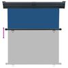 vidaXL Toldo lateral para varanda 175x250 cm azul