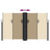vidaXL Toldo lateral retr&aacute;til 140x1200 cm bege