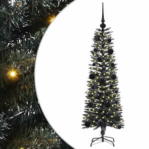 vidaXL &Aacute;rvore de Natal Artificial Verde 120 cm PVC, Pl&aacute;stico e A&ccedil;o