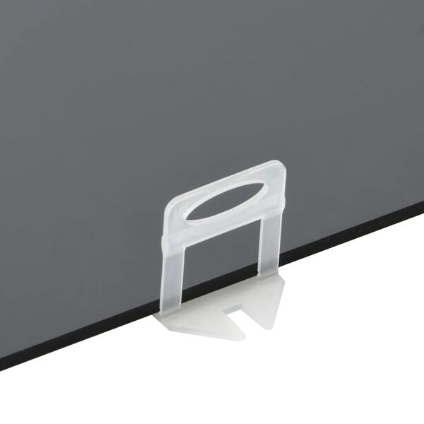 vidaXL Niveladores de ladrilhos 1000 pcs 1,5 mm