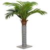 vidaXL Palmeira artificial 12 folhas 150 cm verde