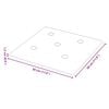 vidaXL Cabeceira de Parede 12 pcs Castanho 30 x 30 cm Couro Sint&eacute;tico