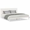 vidaXL Cama extra longa sem colch&atilde;o 200x210 cm madeira maci&ccedil;a