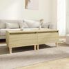 vidaXL Mesas de apoio 2 pcs 50x46x35 cm deriv. madeira carvalho sonoma