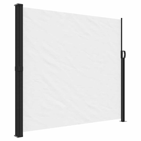 vidaXL Toldo lateral retr&aacute;til 180x300 cm branco