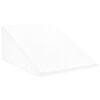 vidaXL Travesseiro para as Pernas 60 x 50 x 30 cm Macio Branco