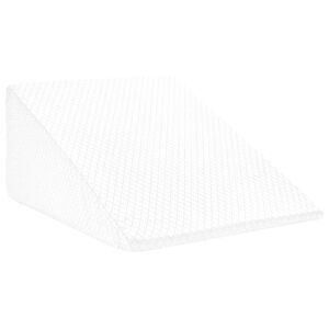 vidaXL Travesseiro para as Pernas 60 x 50 x 30 cm Macio Branco