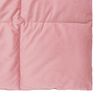 vidaXL Duvet de Ano Inteiro Colchonete Rosa 240 x 260 cm Microfibra