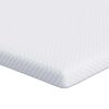 vidaXL Topper de Colch&atilde;o Branco 90 x 200 cm Tecido Jacquard