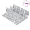 vidaXL Suporte 212 pcs Revestido de zinco 106 x 55 x 1,5mm A&ccedil;o
