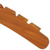 vidaXL Espregui&ccedil;adeira 2 pcs Castanho 55 x 184 x 64cm