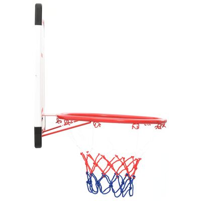 vidaXL 5 pcs conjunto tabela basquetebol para montar na parede