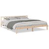 vidaXL Cama extra longa sem colch&atilde;o 200x210 cm madeira de pinho maci&ccedil;a