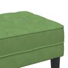 vidaXL banco Verde claro 113 x 57 x 39 cm Veludo