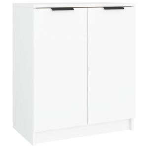 vidaXL Sapateira 59x35x70 cm derivados de madeira branco