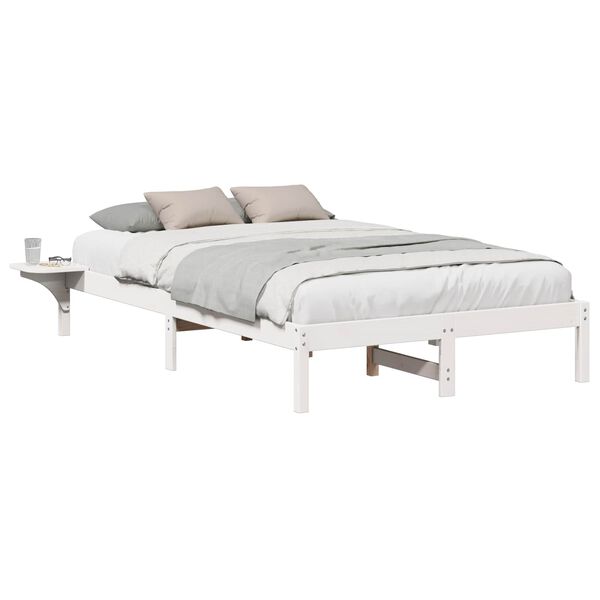 vidaXL Estrutura da Cama Branco 120 x 190 cm