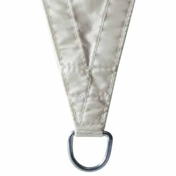 Perel Toldo vela triângulo 3,6 m creme GSS3360