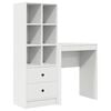 vidaXL Mesa Branco 105,5 x 34 x 127 cm 2 unid.