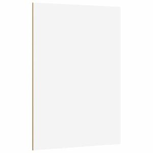 vidaXL Pain&eacute;is de Decora&ccedil;&atilde;o 12 unid. Branco 21 x 30 x 0,27 cm