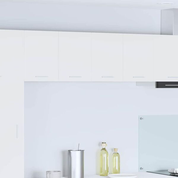 vidaXL Arm&aacute;rio suspenso com armazenamento 2 pcs Branco 60 x 31 x 40 cm