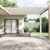 vidaXL Toldo vertical 180x800 cm tecido oxford branco