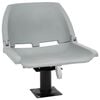 vidaXL Assento de barco com pedestal rotativo a 360&deg;