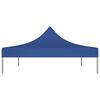 vidaXL Teto para tenda de festas 4,5x3 m 270 g/m&sup2; azul