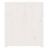vidaXL Arm&aacute;rio de cozinha p/ exterior 106x55x64 cm pinho maci&ccedil;o branco