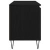 vidaXL Gabinete para TV Carvalho Preto 104 x 35 x 50 cm
