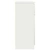 vidaXL Aparador c/ gaveta 71x35x84 cm derivados de madeira branco