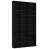 vidaXL Arm&aacute;rio para CD 102x23x177,5 cm derivados de madeira preto