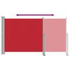 vidaXL Toldo lateral retr&aacute;til para p&aacute;tio 140x300 cm vermelho