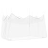 vidaXL Rede de Mosquito para Jardim 220 mesh Branco 3 x 4,5 x 2,5 m
