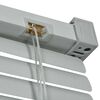 vidaXL Persianas em alum&iacute;nio 140x220 cm prateado