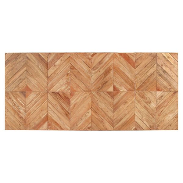 vidaXL Mesa de jantar 200x90x76 cm madeira ac&aacute;cia maci&ccedil;a e mangueira
