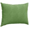 vidaXL Travesseiros de Sof&aacute; 2 pcs Verde claro 70 x 50 cm