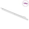 vidaXL Corredi&ccedil;a de Gaveta 49 unid. Branco A&ccedil;o