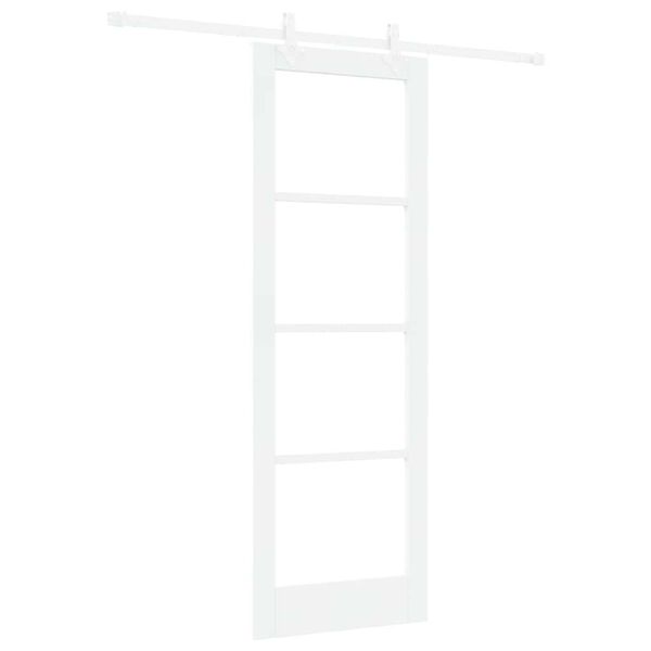 vidaXL Porta Deslizante Branco 73,5 x 211 cm