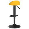 vidaXL Bancos de bar 2 pcs veludo amarelo