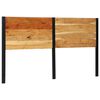 vidaXL Cabeceira de cama 180 cm madeira de ac&aacute;cia maci&ccedil;a/ferro