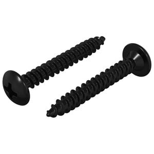 vidaXL Unha de Abertura 2 unid. Preto M4 x 28 mm A&ccedil;o